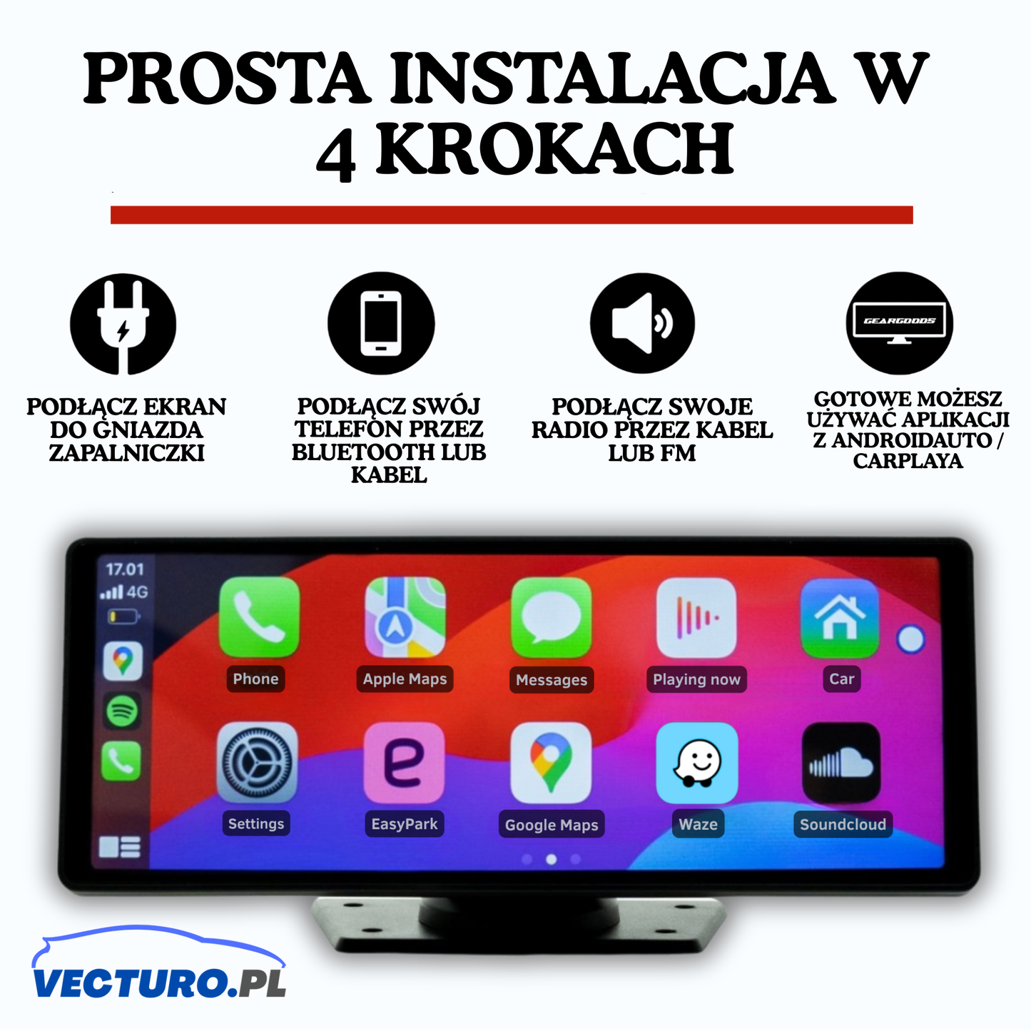 Ekran DriveScreen 10.26 cala
